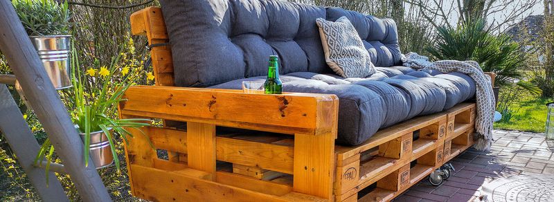 Pallet Seating Area