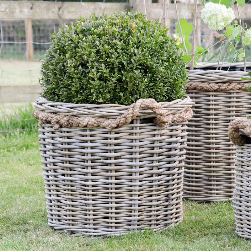 Wicker Baskets (lined)