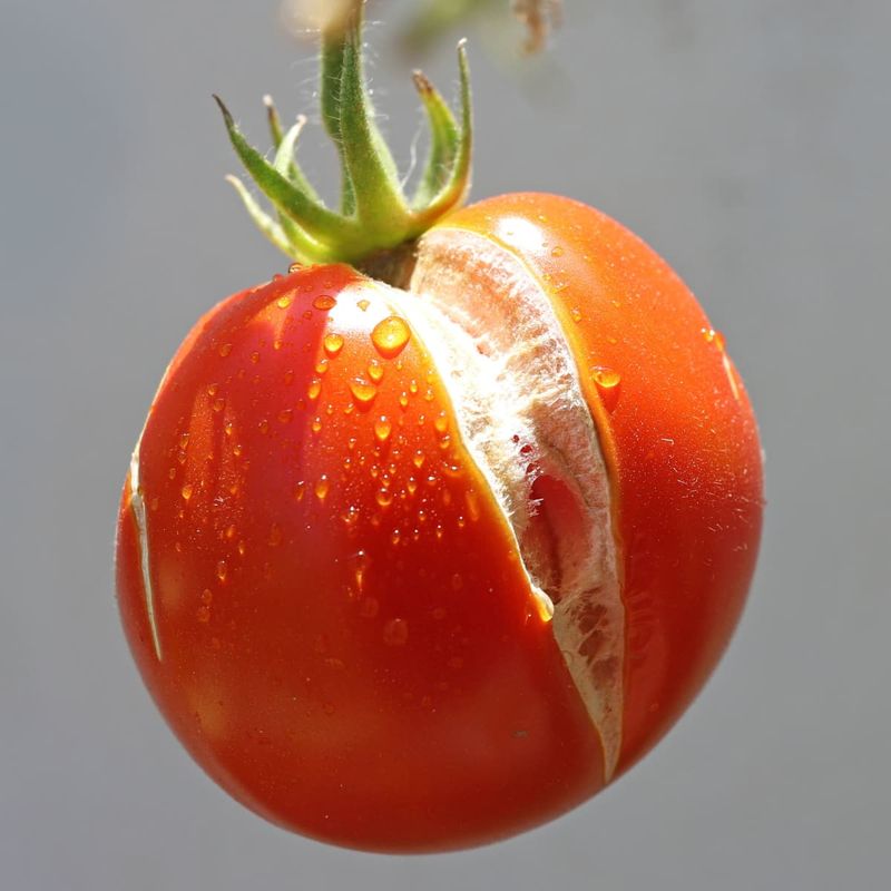 Fruit Cracking or Splitting Open