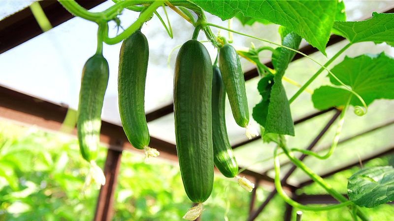 Cucumbers Grew Faster and Stronger