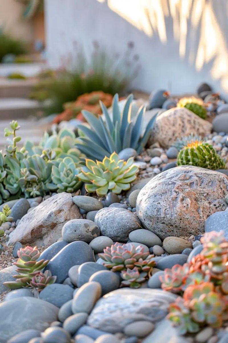 Succulent Rock Garden