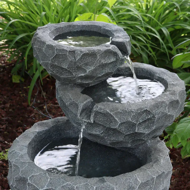 Solar-Powered Water Features