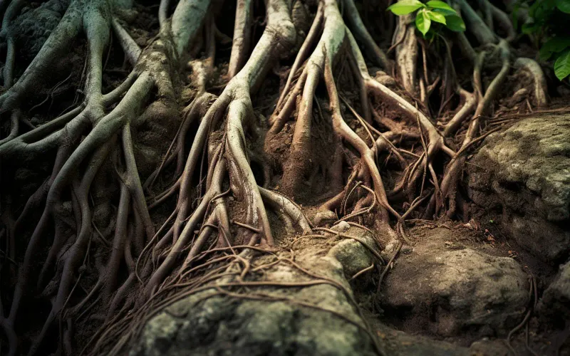 Roots Help Prevent Floods and Landslides