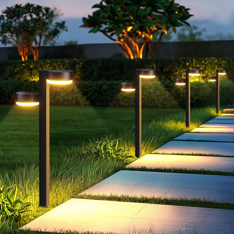 Solar-Powered Path Lights