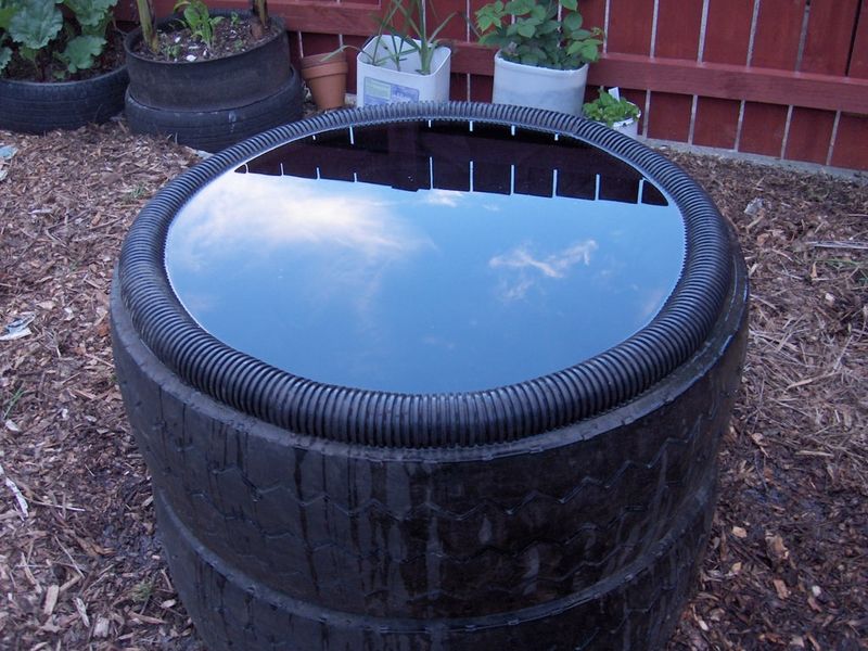 Tire Pond or Water Feature