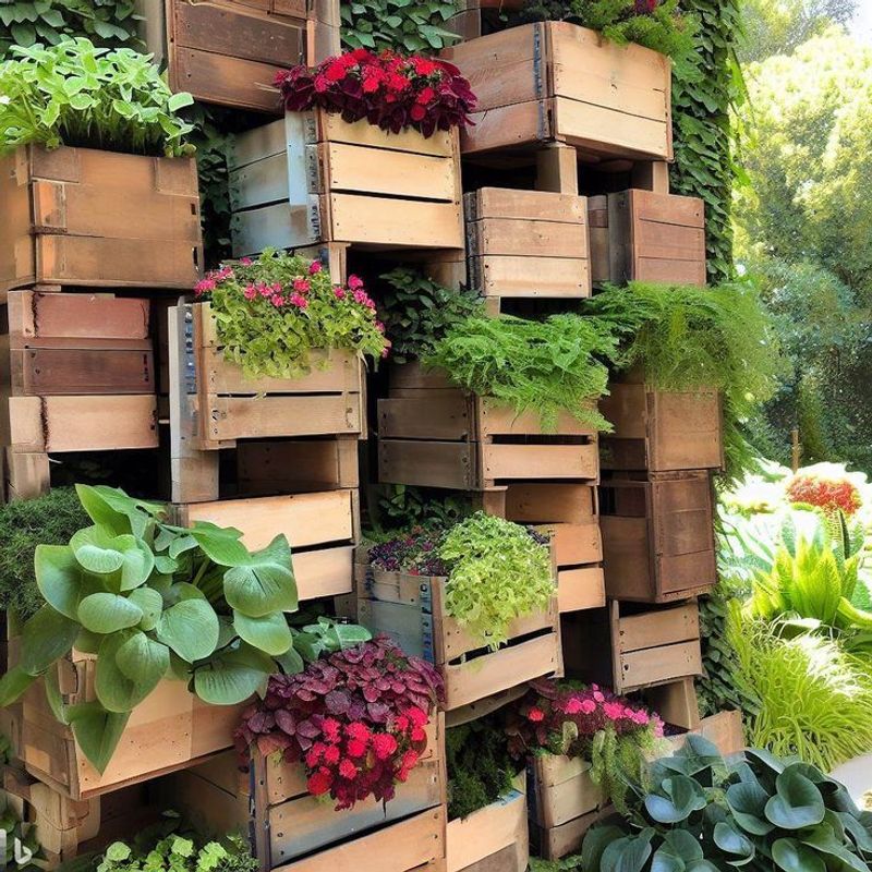 Repurposed Crates or Boxes