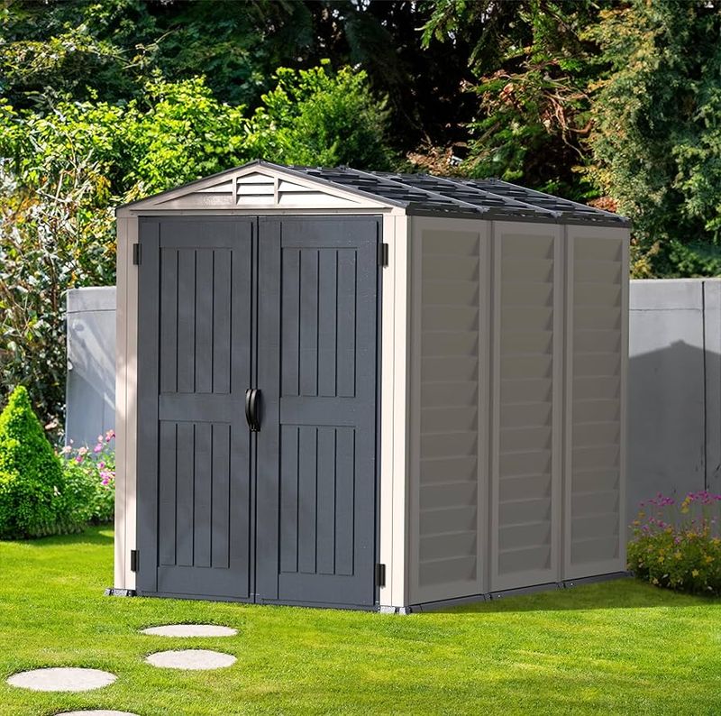 Vinyl Storage Shed
