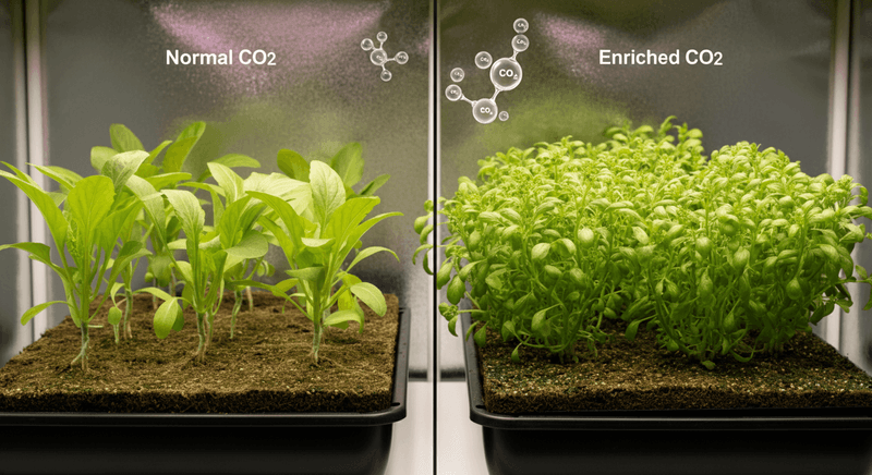 CO2 Enrichment (1000–1500 ppm)