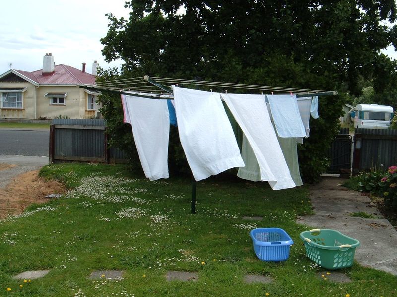 Clotheslines or Hanging Racks
