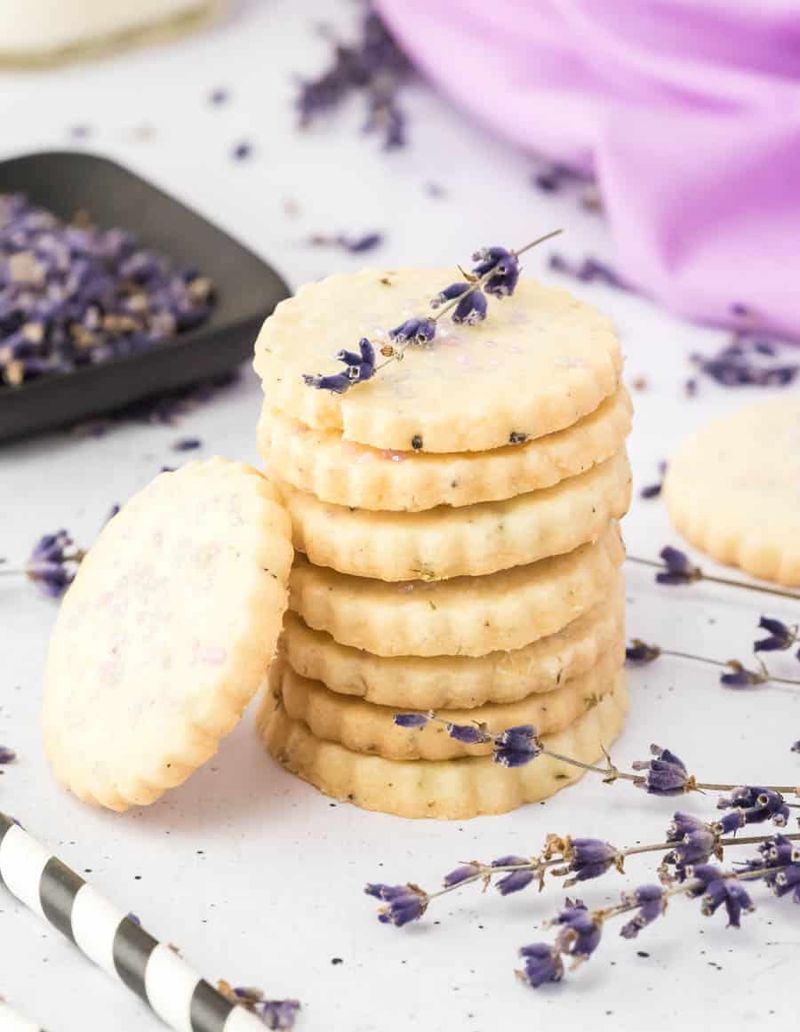 Lavender – A little goes far in shortbread or honey syrup.