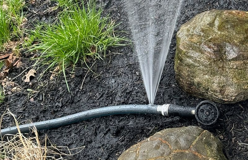 Improper Hose Length for Garden Size