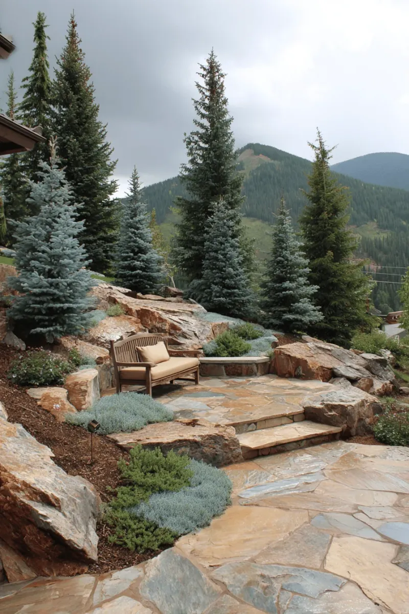 Build Wind Protection for Mountain Plants