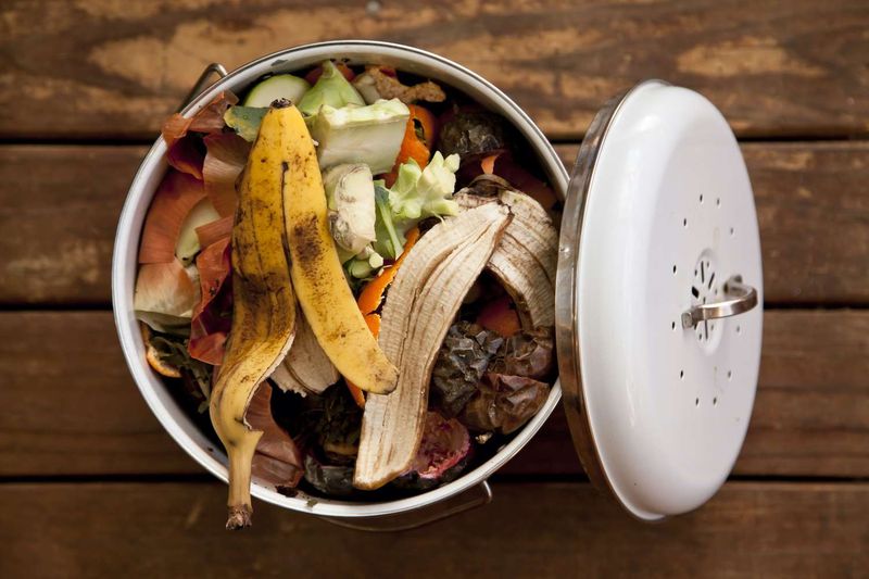Vegetable Scraps Create Moisture-Rich Compost