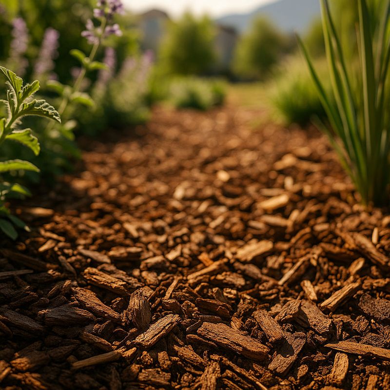 Apply Mulch for Moisture Conservation