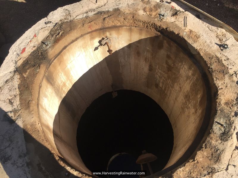 Rainwater Collection in Underground Cisterns