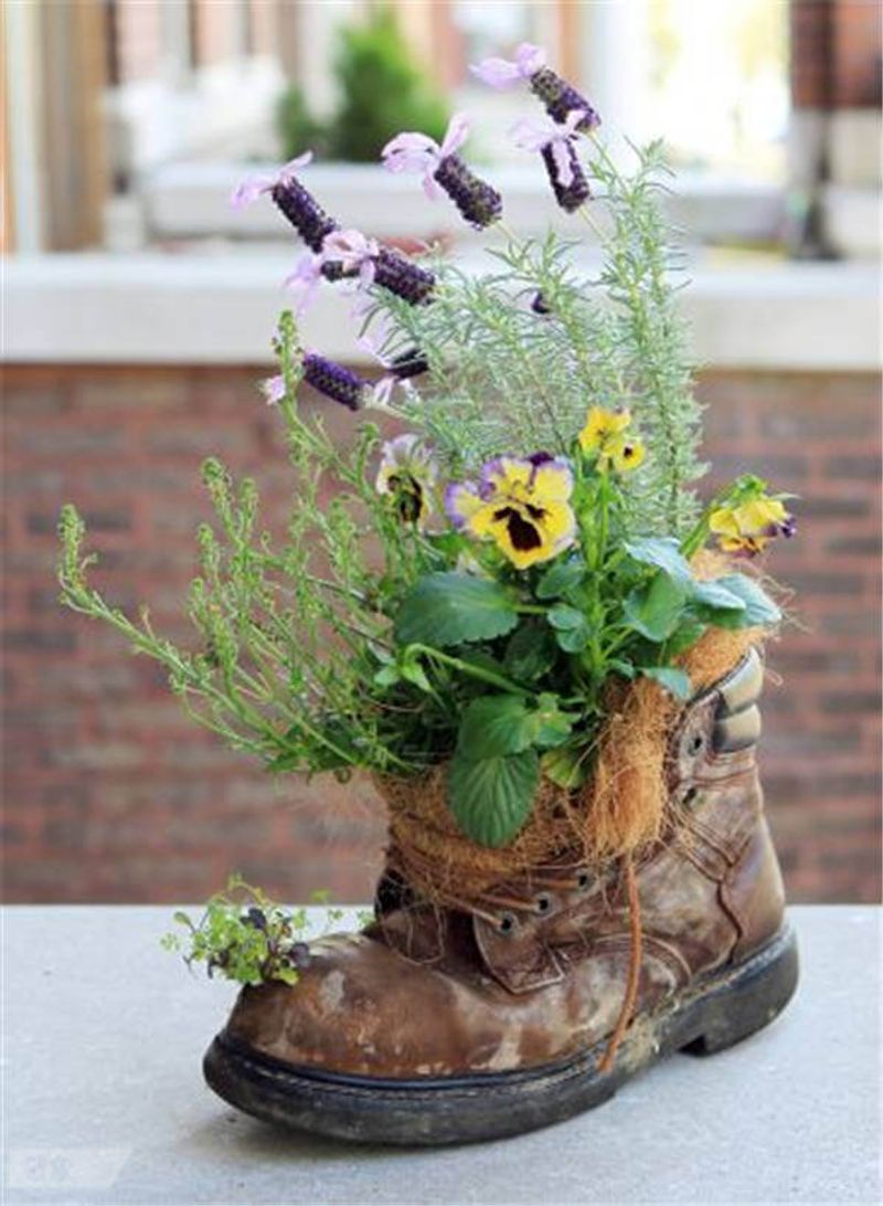 Upcycled Planter Creativity