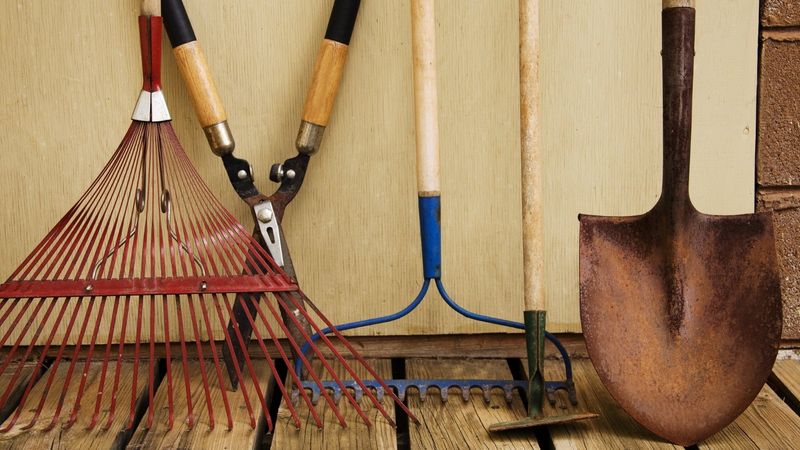 Winterize Garden Tools and Water Features