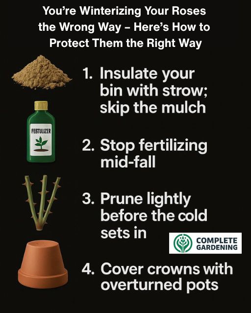 You’re Winterizing Your Roses the Wrong Way – Here’s How to Protect ...