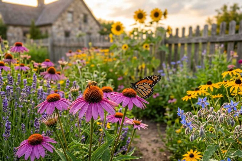A South-Facing Pollinator Strip