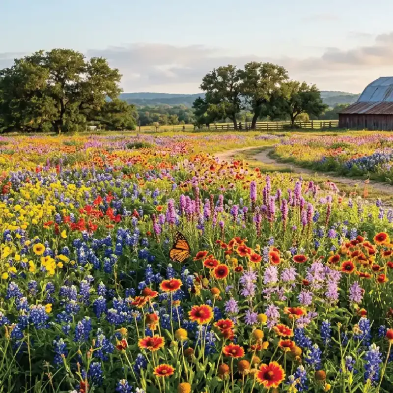 A long-season mix of blooms and refuge gives predators a better chance A long-season mix of blooms and refuge gives predators a better chance