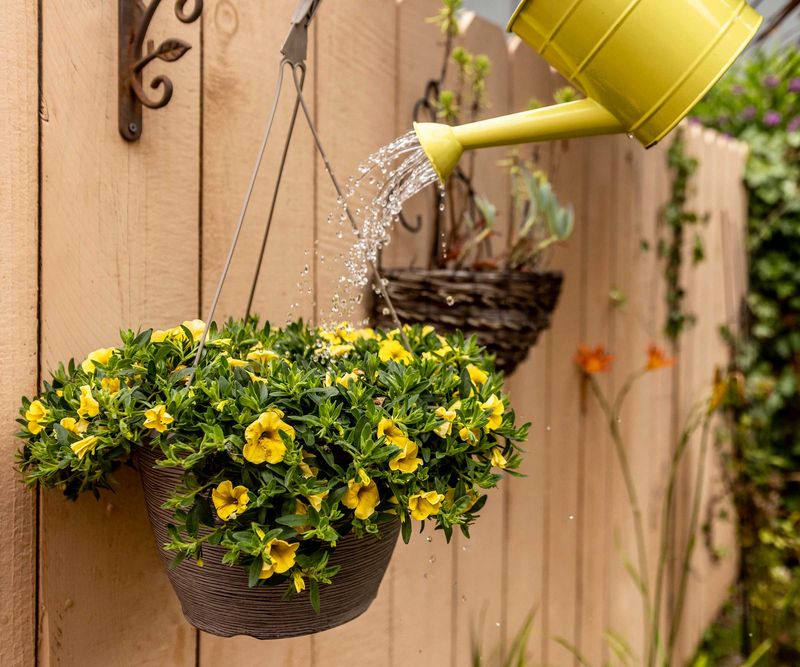 Watering Mistakes That Push Petunias Toward Bare Stems