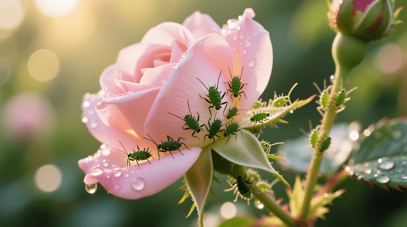 Before treating roses, decide whether the aphids need treatment