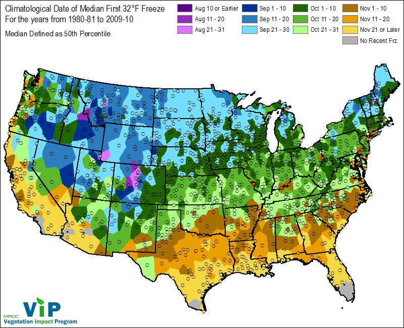 Calculate the deadline from your local frost date Calculate the deadline from your local frost date