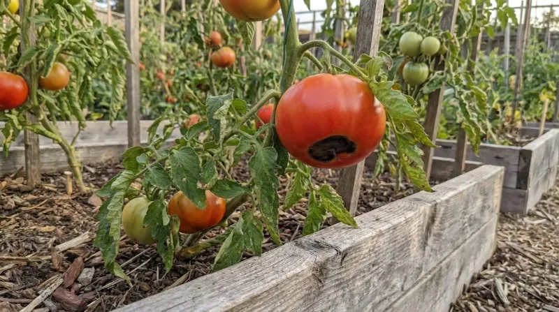 Check the Lesion Against Other Tomato Problems