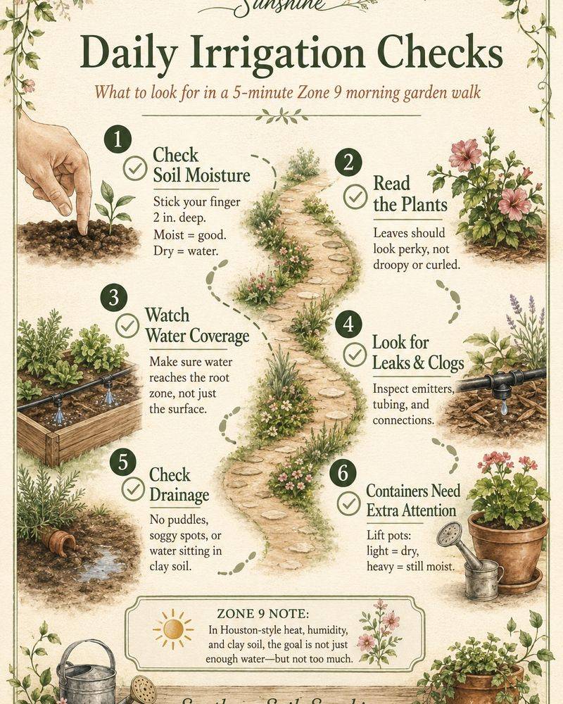 Check the soil before you water or inspect roots Check the soil before you water or inspect roots