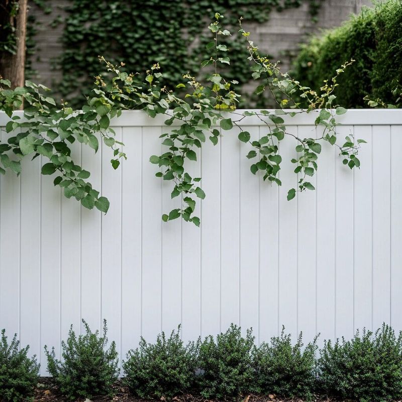 Check whether the fence can support a twining vine