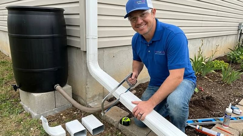 Choose a complete downspout setup, not just a barrel Choose a complete downspout setup, not just a barrel