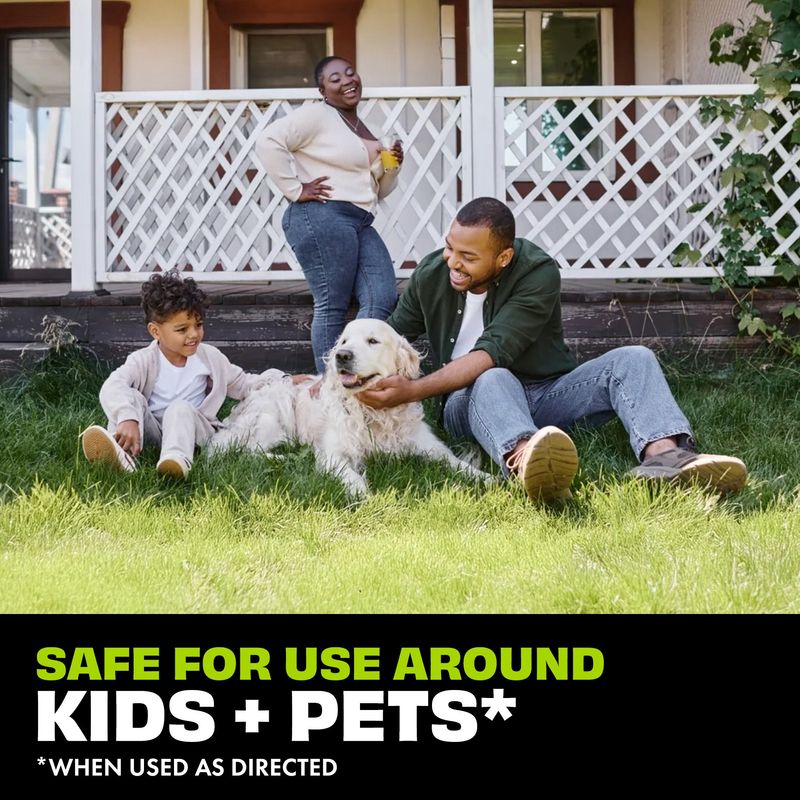 Combine targeted yard management with personal and pet protection