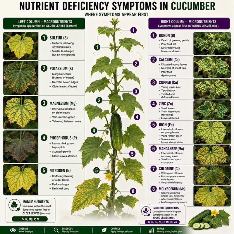 Compare the pattern with other nutrient problems Compare the pattern with other nutrient problems
