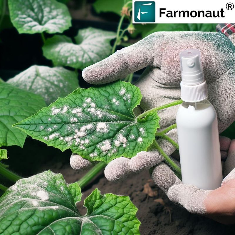 Consider an early treatment that the cucumber label permits Consider an early treatment that the cucumber label permits