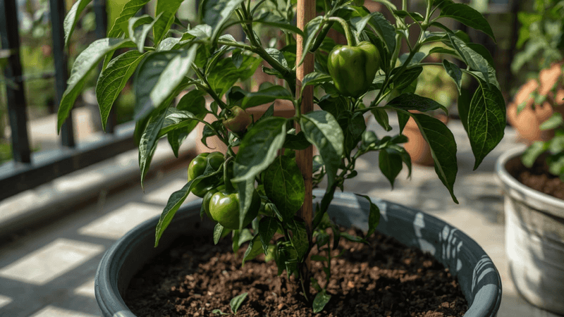 Containers and damaged roots can mimic a thirsty plant Containers and damaged roots can mimic a thirsty plant
