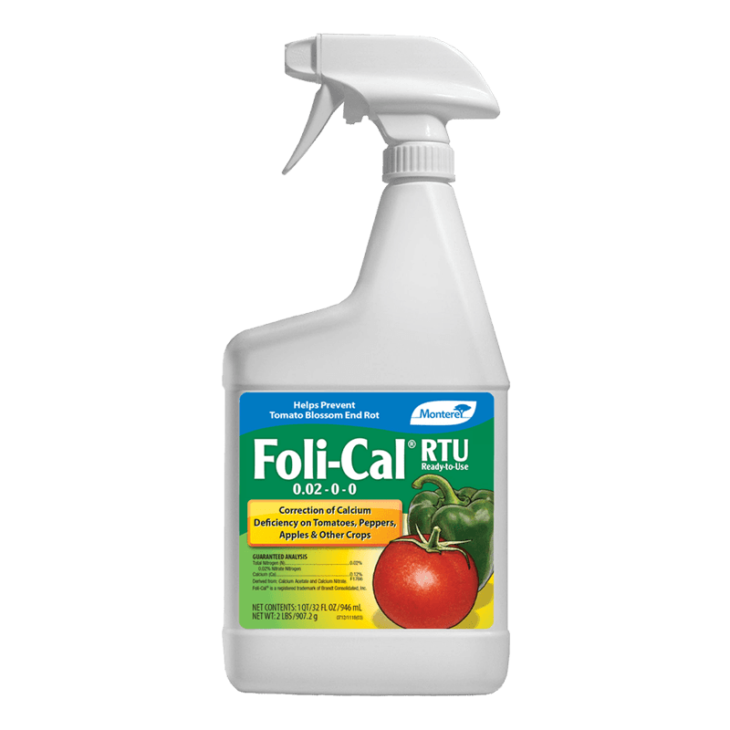 Correct Calcium With a Foliar Spray