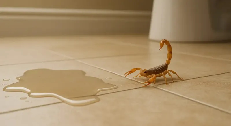 Does watering bring scorpions closer?