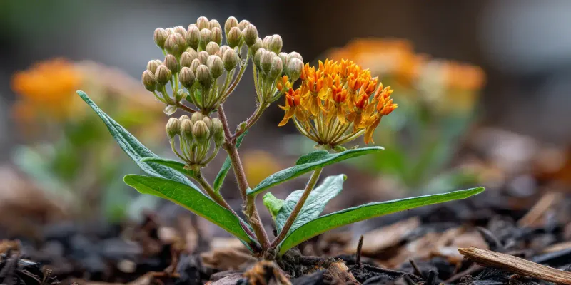 Handle butterfly weed safely and make the timing decision