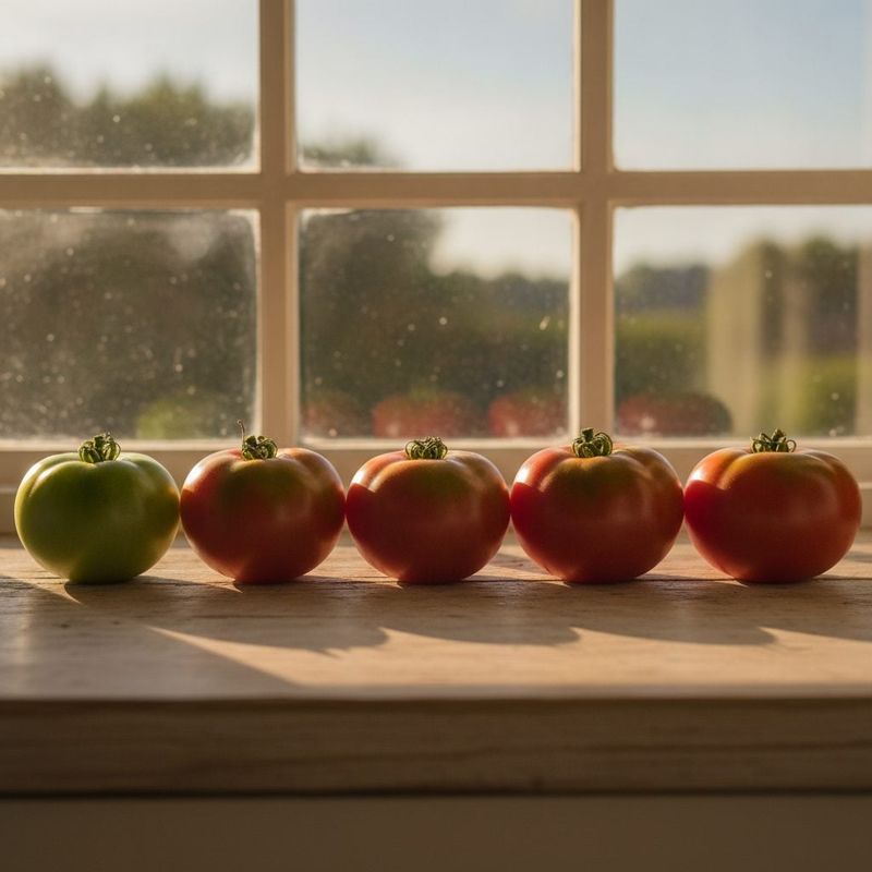 Harvest Tomatoes Slightly Early
