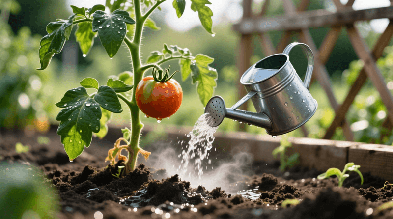 Deep and Infrequent: The Watering Rhythm Tomatoes Actually Want