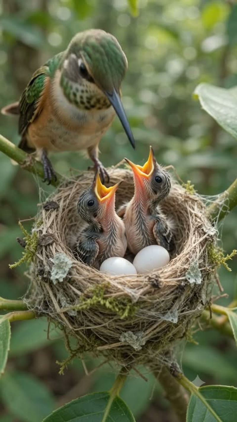 If the nest falls, stop and call for instructions