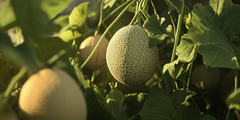 Keep moisture steady and protect the insects that pollinate melons Keep moisture steady and protect the insects that pollinate melons