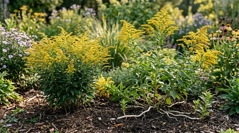Low maintenance still means managing space and spread