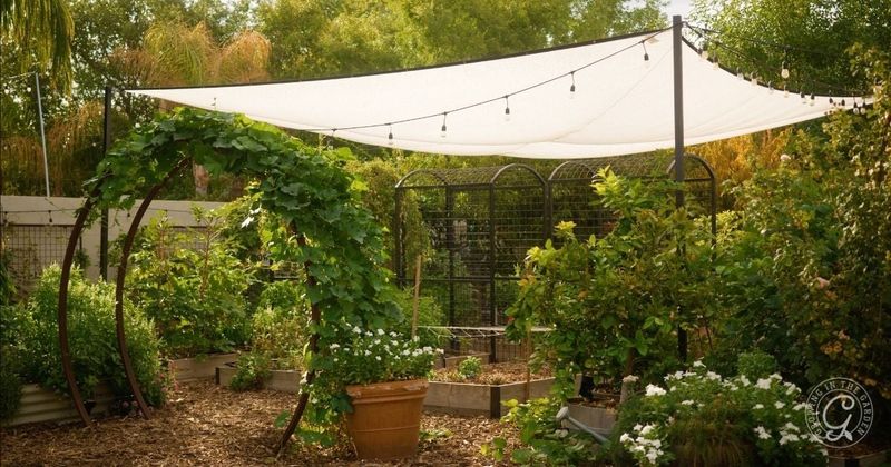 Lower heat stress while keeping flowers accessible