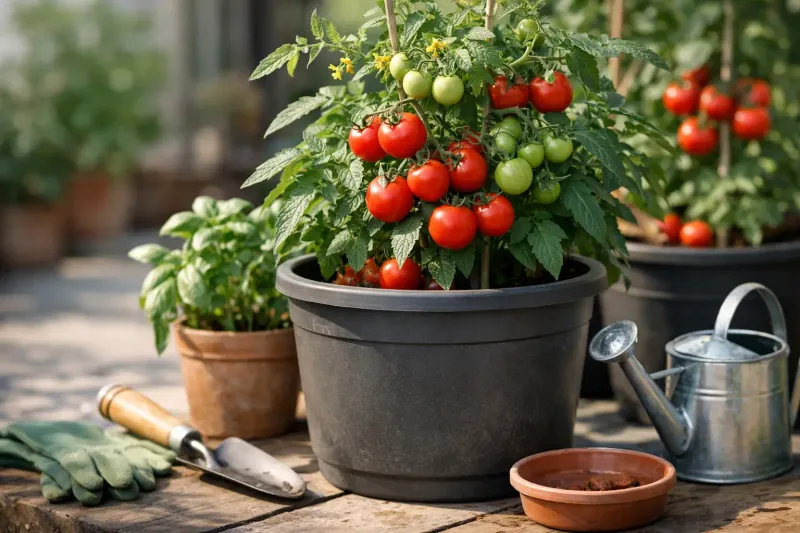 Manage moisture without drowning the roots