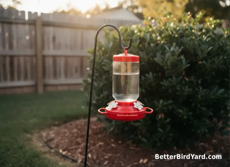 Reset the feeder, observe the pattern, and wait
