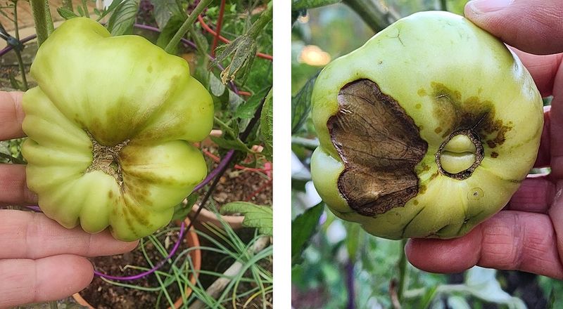 Remove damaged fruit and support what develops next Remove damaged fruit and support what develops next