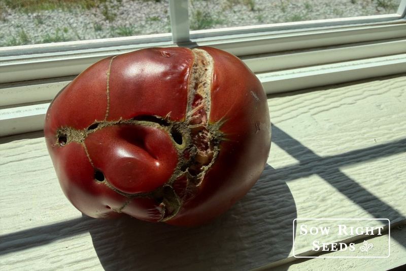 Separate growth cracks from other tomato disorders Separate growth cracks from other tomato disorders