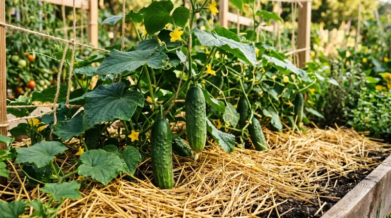Stabilize moisture and avoid excess nitrogen