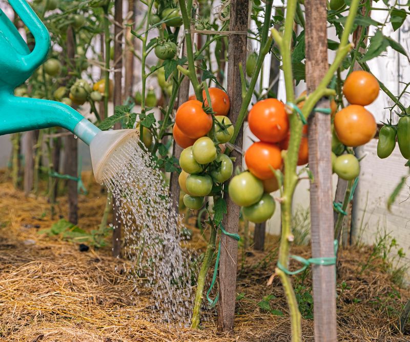 Stabilize moisture and manage the plant's growth